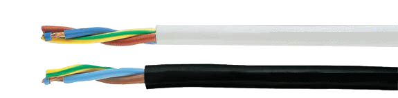 H05VV-F Harmonized Cables Black Sealcon or White jacket - 
