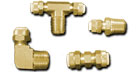Brass Fittings and Poly Tubing