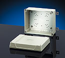 KF 7250, Liquid Tight Polystyrene Enclosures (Indoor/Outdoor Installations): Smooth Wall (No Knock-Outs), UL/CSA Approvals, without Terminal Blocks, NEMA 4x (IP 65)