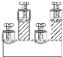 KLS 54, Terminal Block: 4-pole - Max. Voltage= 600V - Set 16 to 50 mm², Cu